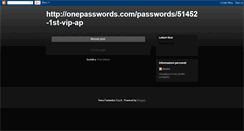 Desktop Screenshot of pornpass4all.blogspot.com