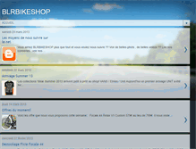 Tablet Screenshot of blrbikeshop.blogspot.com