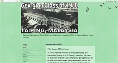 Desktop Screenshot of georgianclassof1980.blogspot.com