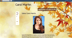 Desktop Screenshot of martincarol.blogspot.com