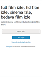 Mobile Screenshot of filmizle-flimizle.blogspot.com