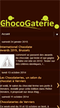 Mobile Screenshot of chocogaterie.blogspot.com