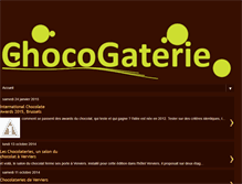 Tablet Screenshot of chocogaterie.blogspot.com