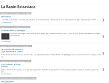 Tablet Screenshot of larazonextraviada.blogspot.com