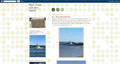 Desktop Screenshot of mathtimeswithmrstaylor.blogspot.com