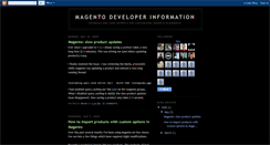 Desktop Screenshot of magentodev.blogspot.com