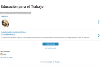 Tablet Screenshot of educacionparaeltrabajo-edith.blogspot.com