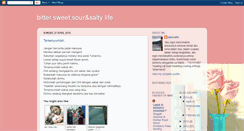 Desktop Screenshot of bittersweetsoursaltylife.blogspot.com