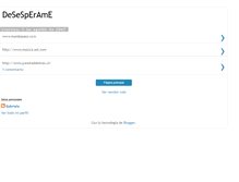 Tablet Screenshot of desesperame.blogspot.com