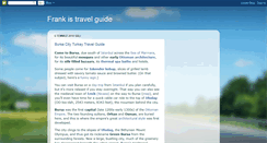 Desktop Screenshot of franktravelguide.blogspot.com