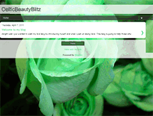 Tablet Screenshot of celticbeautyblitz.blogspot.com