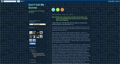 Desktop Screenshot of donnerdont.blogspot.com
