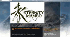 Desktop Screenshot of eternitymambo.blogspot.com