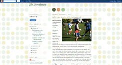 Desktop Screenshot of anucsa-csanewsletter.blogspot.com