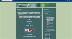 Desktop Screenshot of live-soccertvco.blogspot.com