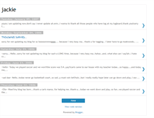 Tablet Screenshot of jackie-dreams.blogspot.com