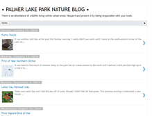 Tablet Screenshot of palmerlakepark.blogspot.com