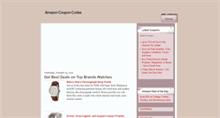 Desktop Screenshot of amazononlinecoupons.blogspot.com