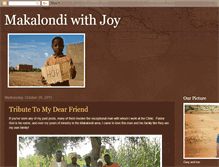 Tablet Screenshot of makalondijoy.blogspot.com