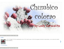 Tablet Screenshot of chumbicocolorao.blogspot.com