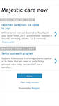 Mobile Screenshot of majesticelderlycare.blogspot.com