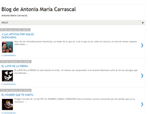 Tablet Screenshot of antoniamariacarrascal.blogspot.com