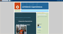 Desktop Screenshot of integrantessupersonicos.blogspot.com