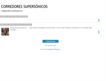 Tablet Screenshot of integrantessupersonicos.blogspot.com