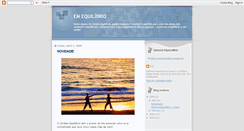 Desktop Screenshot of equilibrio-ginasio.blogspot.com