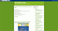 Desktop Screenshot of pdf-ebooks-zone.blogspot.com