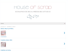 Tablet Screenshot of house-of-scrap.blogspot.com