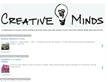 Tablet Screenshot of creativemindsteam.blogspot.com