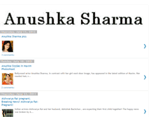 Tablet Screenshot of anushkasharma24.blogspot.com