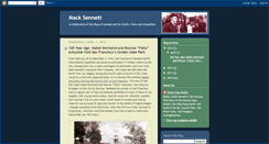 Desktop Screenshot of macksennett.blogspot.com