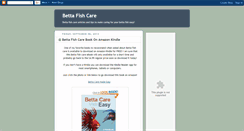 Desktop Screenshot of betta-fish-care.blogspot.com