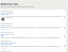 Tablet Screenshot of betta-fish-care.blogspot.com