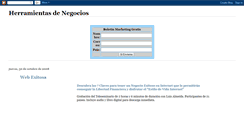 Desktop Screenshot of herramientas-d-negocios.blogspot.com