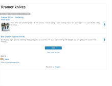 Tablet Screenshot of kramerknives.blogspot.com