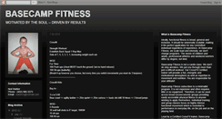 Desktop Screenshot of basecampfitness.blogspot.com