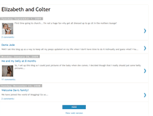 Tablet Screenshot of lizandcolter.blogspot.com