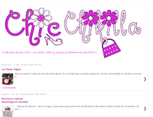 Tablet Screenshot of chic-chikilla.blogspot.com