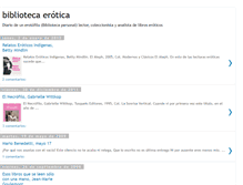 Tablet Screenshot of biblioteca-erotica.blogspot.com