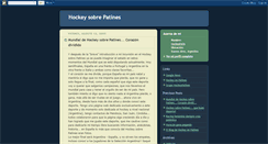 Desktop Screenshot of hockeyenpatines.blogspot.com