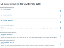 Tablet Screenshot of laclassedeneige.blogspot.com