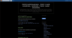 Desktop Screenshot of e-freecardsharing.blogspot.com