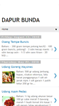 Mobile Screenshot of dapurnya-bunda.blogspot.com