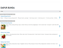 Tablet Screenshot of dapurnya-bunda.blogspot.com