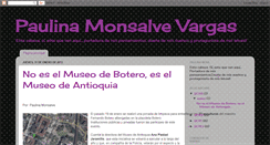 Desktop Screenshot of comunicacionespaulinamonsalve.blogspot.com