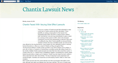 Desktop Screenshot of chantixlawsuits.blogspot.com