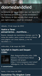 Mobile Screenshot of doomedanddied.blogspot.com